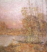 Childe Hassam Late Afternoon Sunset oil on canvas